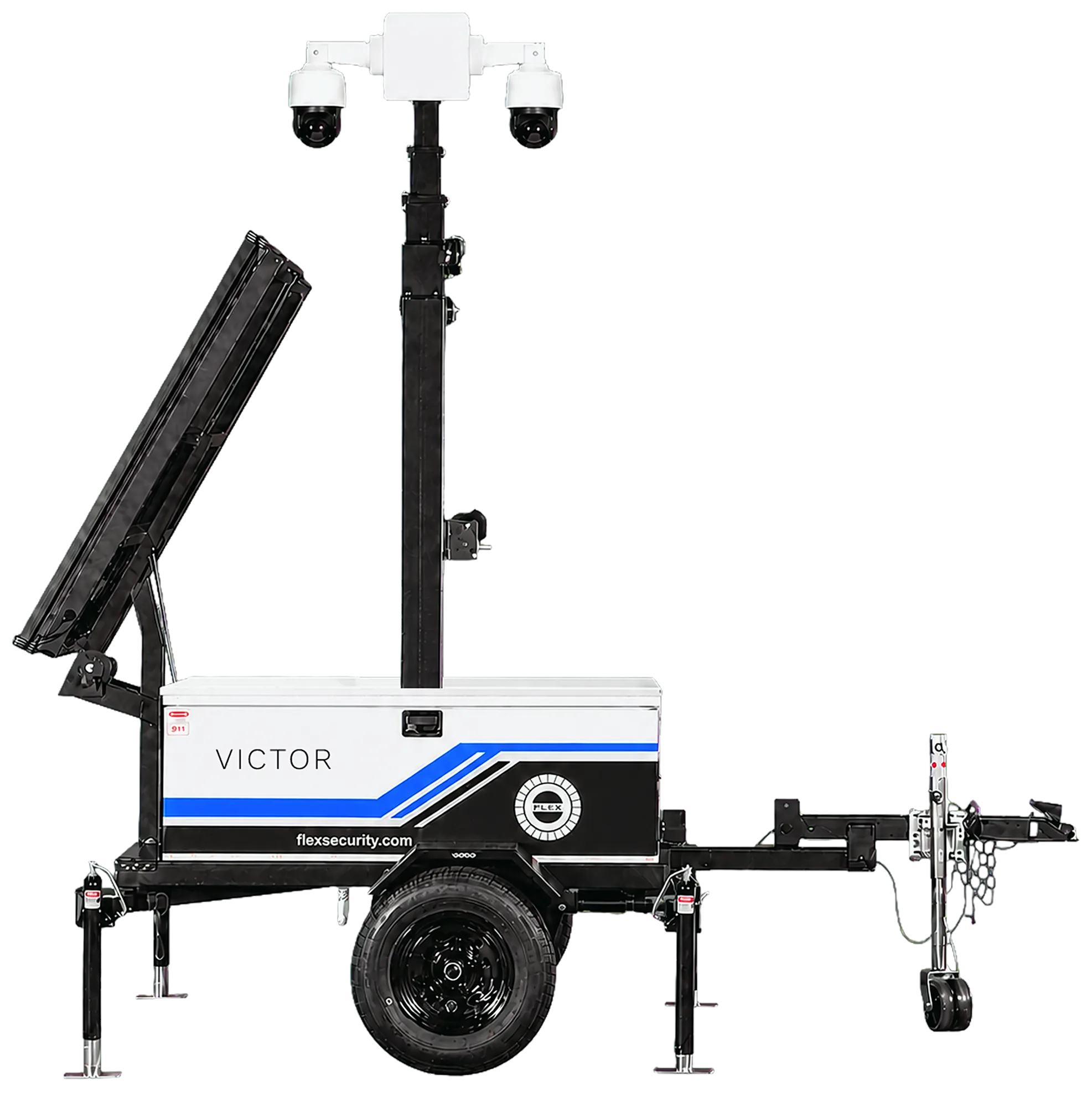 RVMP Flex Security Victor Mobile Security Trailer